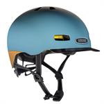 Nutcase Street Blue Steel Reflective Mips | blå cykelhjelm